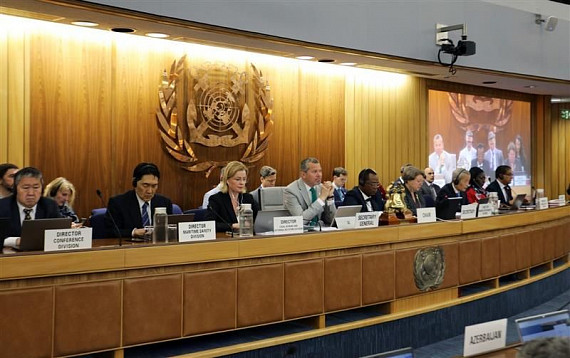 Image: © IMO 2025. "Opening of the IMO Marine Environment Protection Committee (MEPC), 83rd Session (7-4-25)." This work is licensed under CC BY 2.0. To view a copy of this license, visit https://lnkd.in/dbAr6ZA
